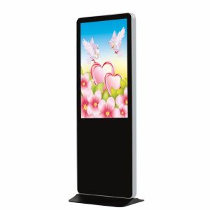 Black TFT Digital Advertising LCD Screens 43 Inch With I3 I5 I7 PC CPU
