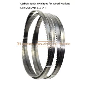 Aminatech Carbon Bandsaw Blades for Wood Working Size: 2085mmx16x4T