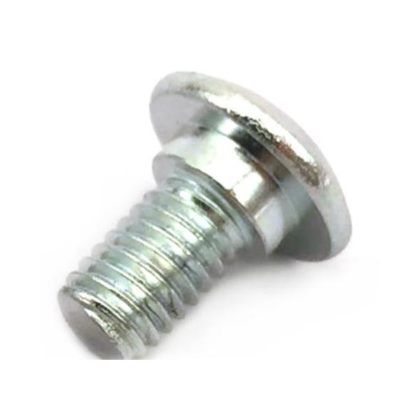 Gavalnised White Carbon Steel Shoulder Metal Bolts Phillips slotted Metal bolts in 1/6 8/12 1