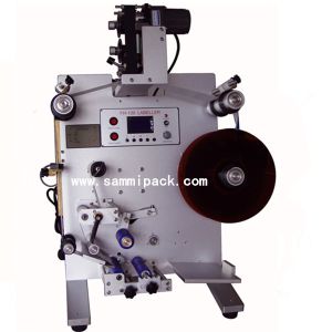 High Precision Double Side Cosmetic Wine Bottle Labeling Machine, Front & Back