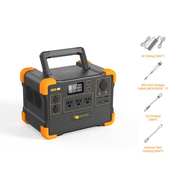 Portable Power Station with 3500 Recycles LiFePO4 Battery Fast Charging in 2