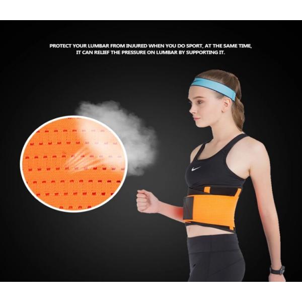 Weight Loss Waist Support Belt Full Elastic Relieve Lumbar Pain / Fatigue