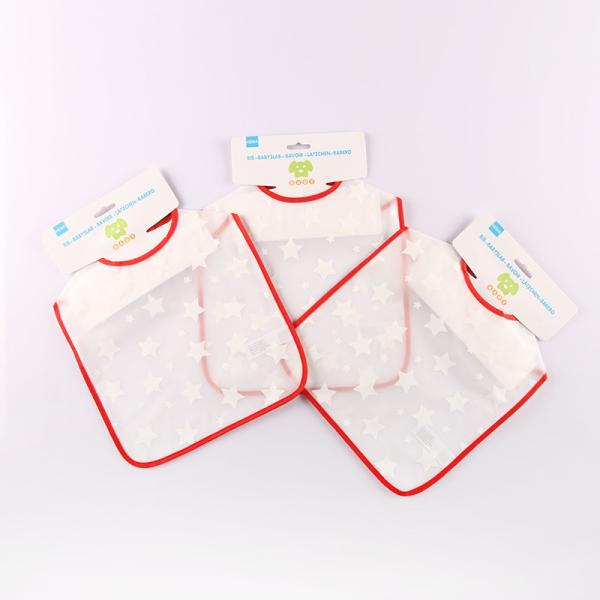 Quality Kid Girl Boy Polyester Waterproof Feeding Eating Cute Toddler Bib For Baby wholesale