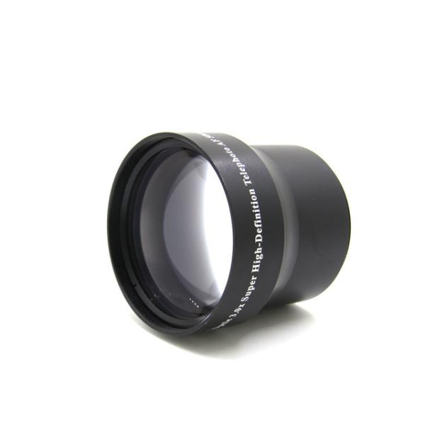 Black Digital Camera Telephoto Lens Optic 3.0x AF 58mm Multi Layer Coating