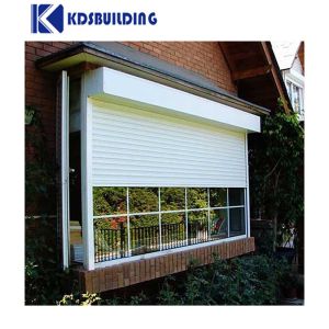 KDSBuilding Hurricane Thermal One Piece Aluminum Roll Round Shutter Window