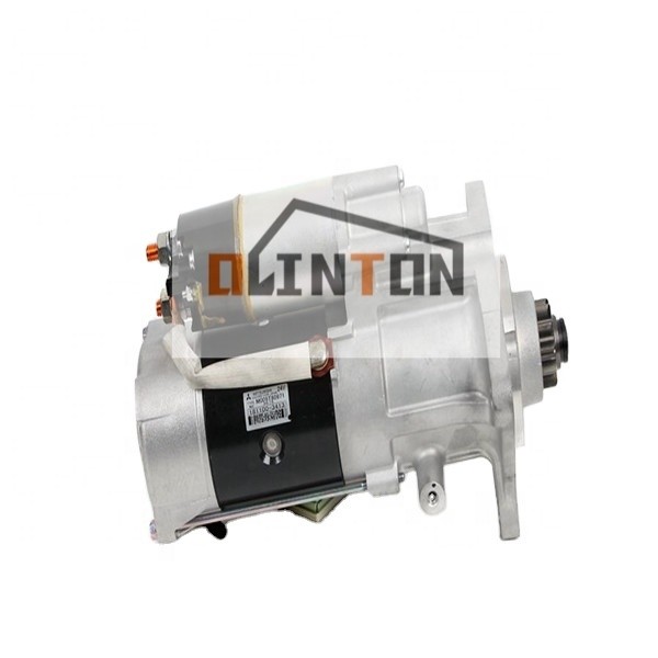 Quality Diesel Engine Parts Excavator Starter Motor 1-81100341-1 for ZX450 Construction Works wholesale