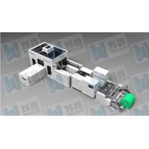 White Non Woven Box Bag Making Machine / Fully Automatic Bag Making Equipment