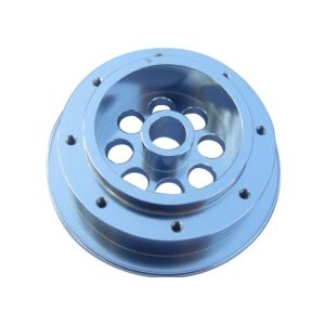 powder coating red Blue AL6061 AL6063 Lathe Machining Parts Custom CNC Auto bike