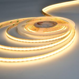 5m 528LEDS/M Small Cut COB LED Strip Light Flexible Dot Free LED Tape Light