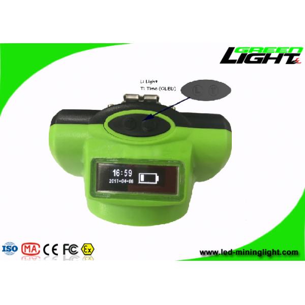 13000lux Brightness Cordless Mining Lights , 1.78W Hunting Head Light Msha Approved
