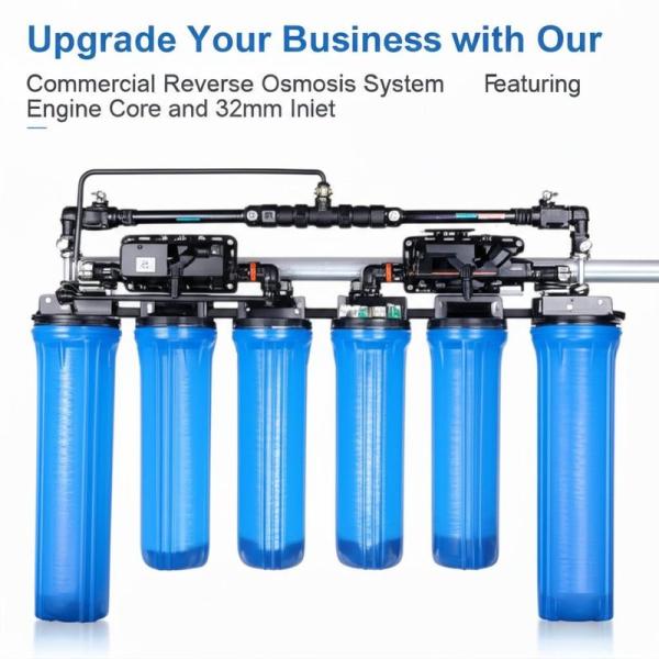 Quality Upgrade Your Business with Our Commercial Reverse Osmosis System Featuring Engine Core and 32mm Inlet wholesale
