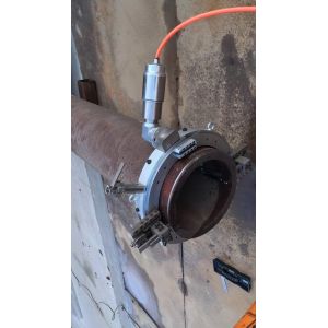 12inch Pneumatic Pipe Cutting Beveling Machine, DN300 pipe cutter