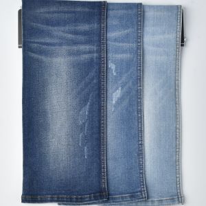 Woven Cotton Polyester Spandex Denim Fabric QY003 9.6 Oz