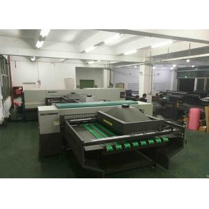 Corrugated Box Single Pass Digital Printing Machine With Varnish Coating