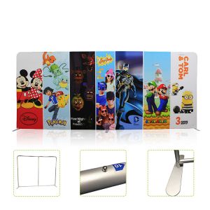20 Ft Exhibition Stand Backdrop , Convention Booth Displays Long Durability Full