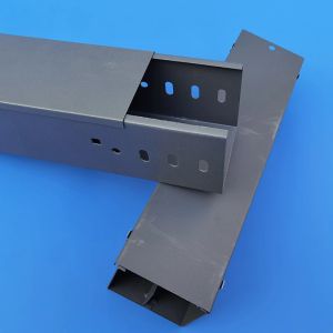 Medium Duty Galvanized Wall Mounted Cable Trays for Custom Electrical Wiring