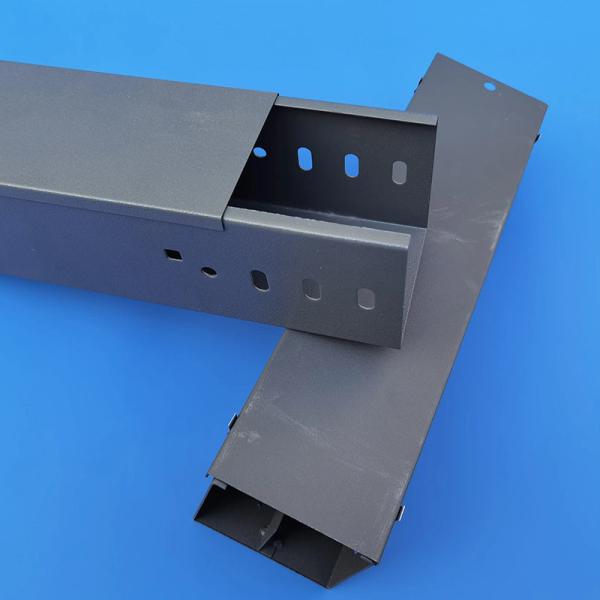 Medium Duty Galvanized Wall Mounted Cable Trays for Custom Electrical Wiring