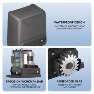 SL800AC Automatic Remote Code Slide Gate Opener Long-Lasting and Suitable for