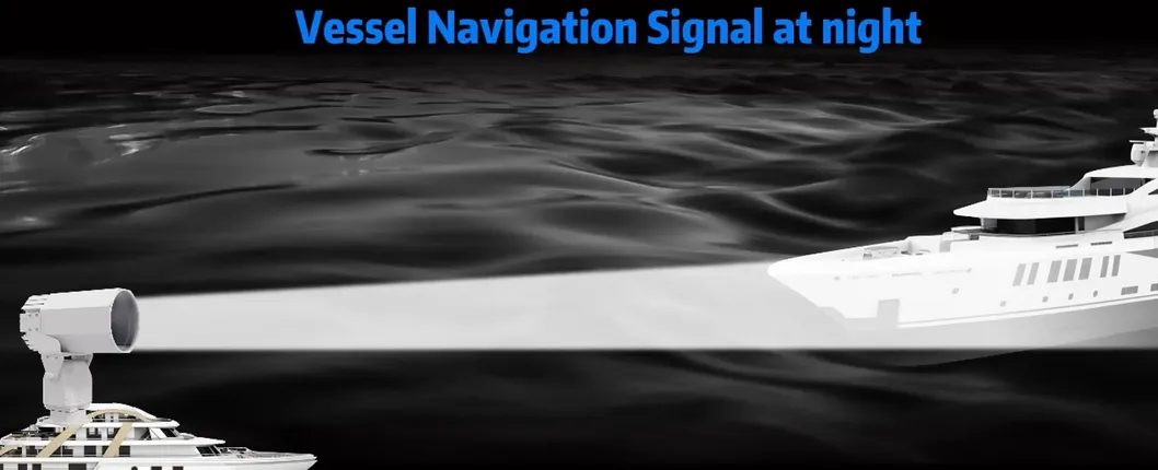 LED Spot Search Light 200W 300W IP66 Waterproof Steel Anti-Corrosion 1000m 3000m Sea Ship Vessel Boat Remote Searching Rescue Searchlight