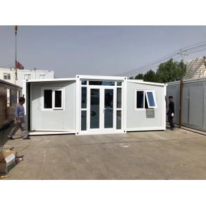 Galvanized Steel Frame Container Houses Modern Movable Living Foldable
