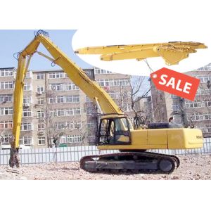 Cheap High Reach Demolition Excavator Boom And Arm With Shear Breaker for sale