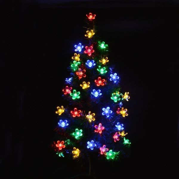 IP65 Solar Powered LED String Lights For Christmas Tree Decoration Featuring In