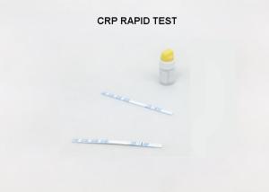 China Lightweight CRP Test Kit 5-15 Mins Testing Time 10 μG/Ml Cutoff Rapid Diagnostic on sale