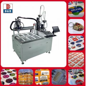 Manufacturing Plant Epoxy Sticker Machine with Static/Dynamic Mixing Method