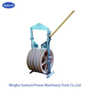 40KN Bundled Conductor Stringing Blocks MC Nylon Sheave