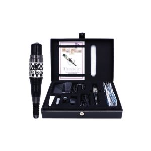China Black Biotouch Permanent Makeup Tattoo Kit Eyebrow Rotary Pen on sale