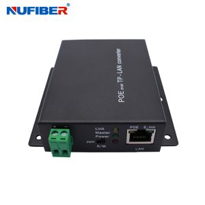 10/100M POE Ethernet Over Coaxial Extender , POE RJ45 To Coax Converter