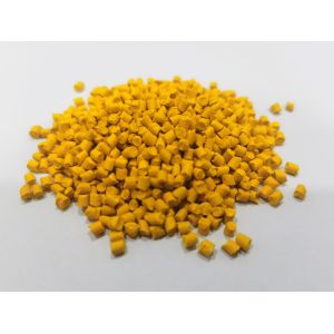 Cheap Yellow Plastic Additive Masterbatch For Raffia Non Woven Injections for sale