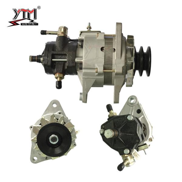 Quality Isuzu 6BD1DBA 6BD1DBB Vehicle Alternator 6BG1 6BG1T 6HE1 6HK1 Double Pulle Without Regulator wholesale