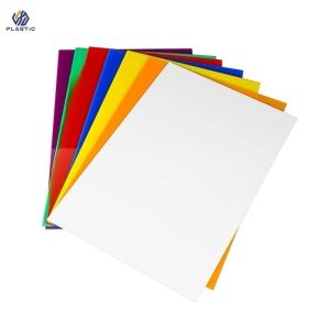Custom Size Color Acrylic Sheet Cast Process Colored Acrylic Panels Scratch