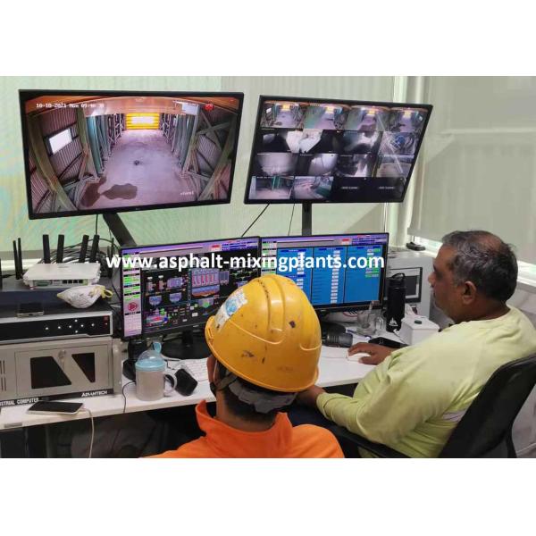Quality 120t/H Automatic Asphalt Mixing Control System PLC Programmable wholesale