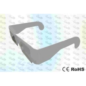 Paper framed Linear polarized 3D Video Eyewear glasses