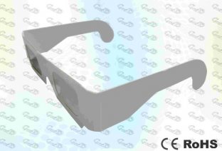 Paper framed Linear polarized 3D Video Eyewear glasses