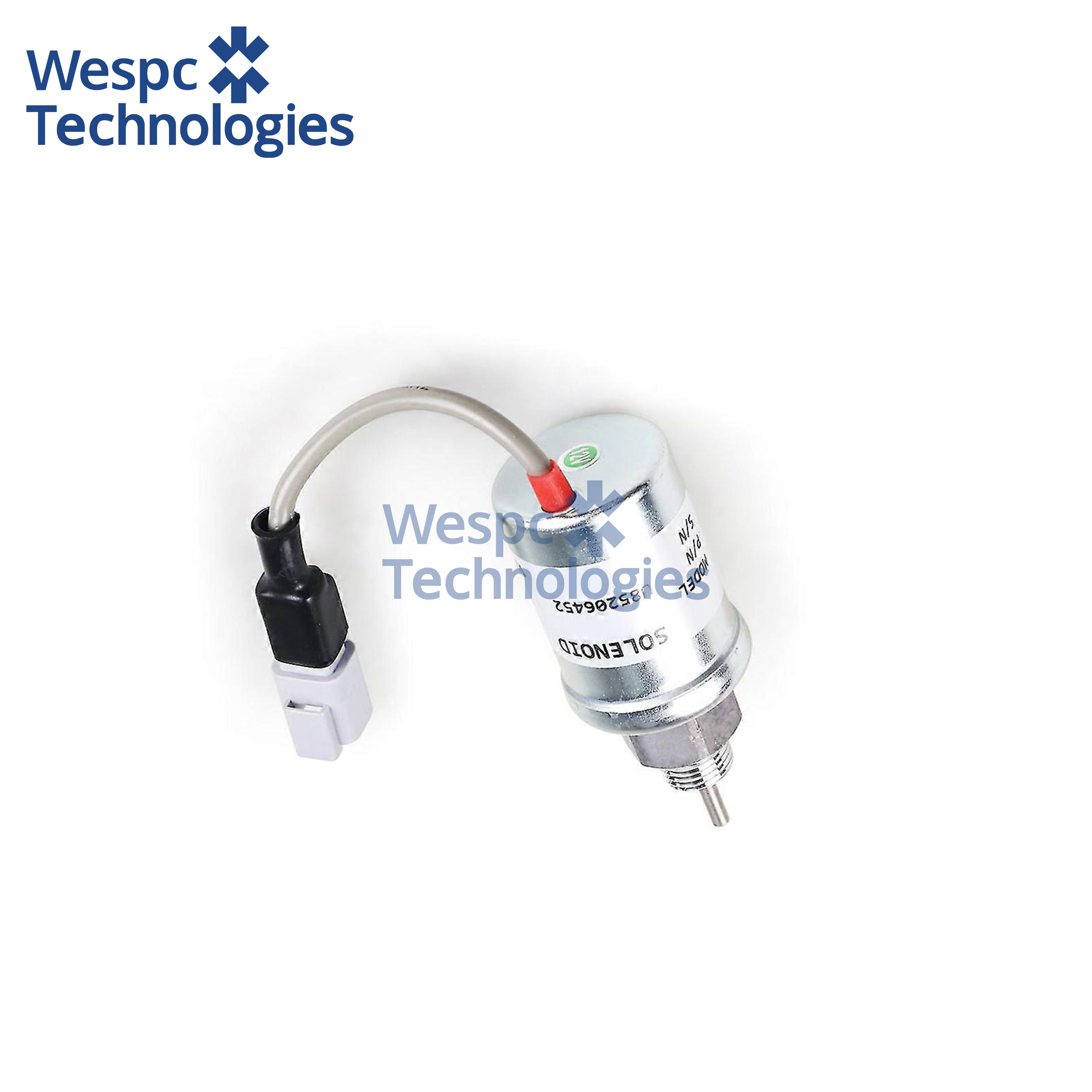 WESPC U85206452 12V Stop Solenoid For Perkins 402D 403D 404C Diesel Engine