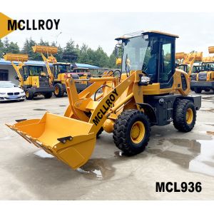 Small Shovel 2.5 Ton Wheel Loader 2000kg Rated Load With Hydraulic Pilot