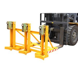 Small Measurement Drum Clamping Attachment Lift 3 Drums A Time