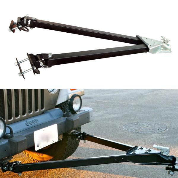 Class III 5000 Lbs Capacity Adjustable Tow Bar Fits 2'' Ball