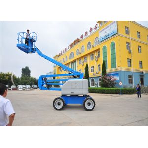 220V 380V Voltag Self Propelled Boom Life Z-45E Model Boom Rotation 360