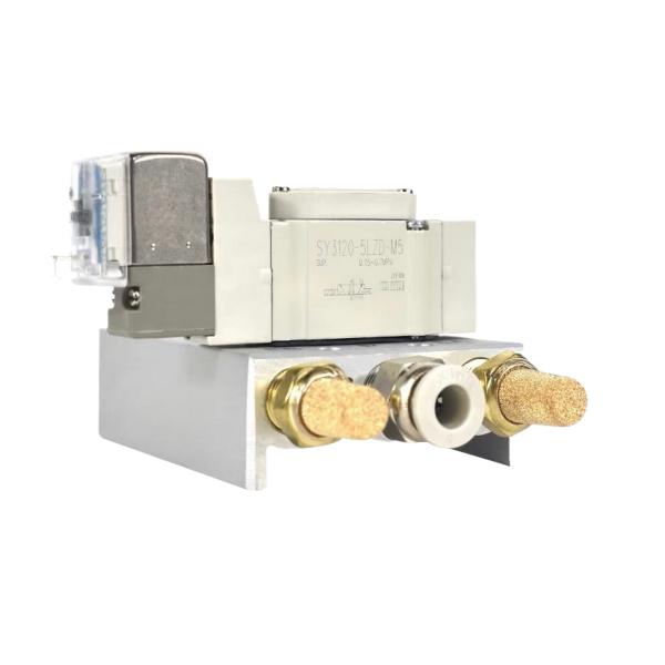 Port Size Ø6 SY3420-6LZD-C6 SMC Pneumatic Solenoid Valve3 Position Exhaust Center DC12V