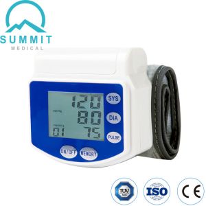 Automatic 60 Sets Memory Wrist Style Digital Blood Pressure Monitor for Home Use