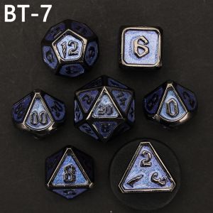 Custom metal and plastic dice D20 game D & D polyhedron DND dice set RPG dice