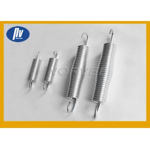 Yellow Zinc Plated Helical Torsion Spring Strong Stability With Left / Right