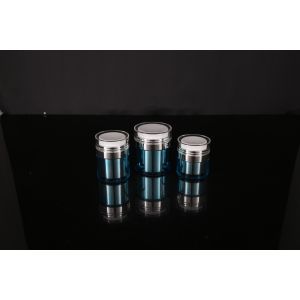 hand lip crystal pump empty square white Screen Printing Airless 30ml Cosmetic