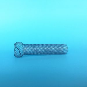 Nitinol Mesh Esophageal Stent Atraumatic Ends Coated With Introducer System