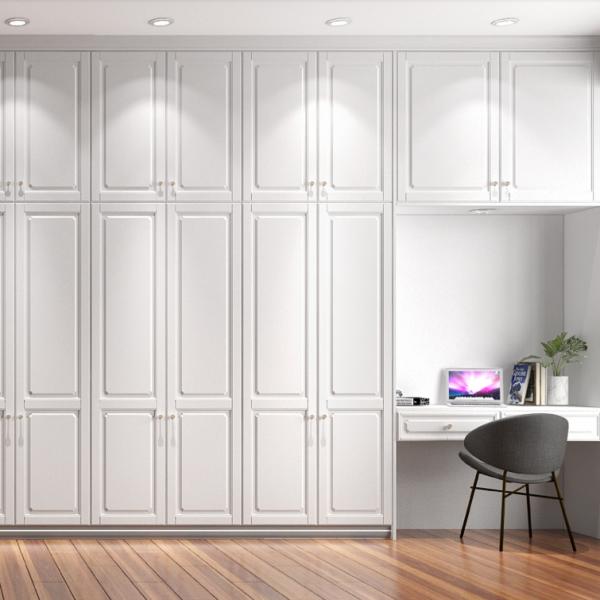 Solid Wooden Wardrobe Cabinet Carcase Custom For Bedroom 25mm