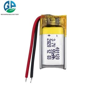 60mah 401120 Lithium Polymer Battery 3.7 V Long Life